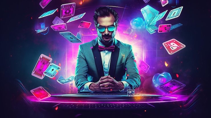 Ilustrasi perlindungan data dan privasi pengguna menggunakan enkripsi digital