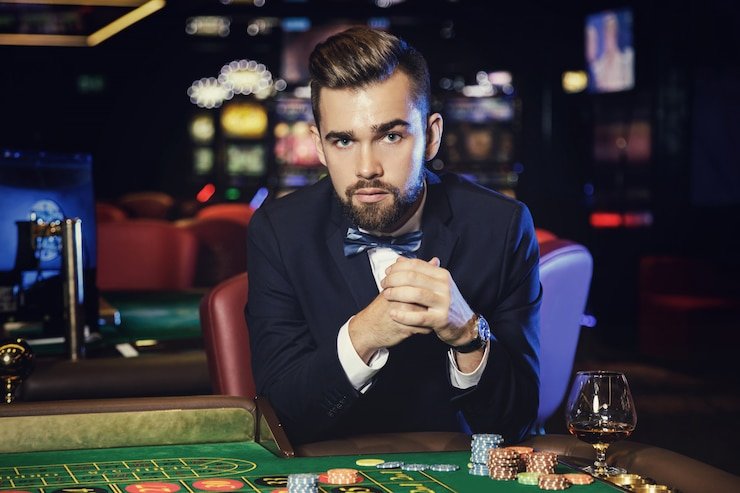 Dealer profesional di meja live casino dengan kualitas siaran tinggi